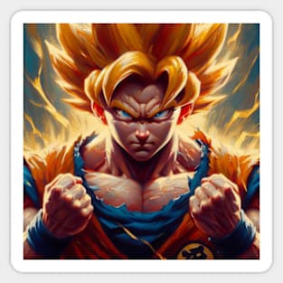 Saiyan Power Up ! Sticker